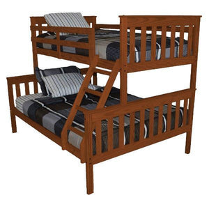 Twin over Full Mission Bunkbed - The Charming Bench Company