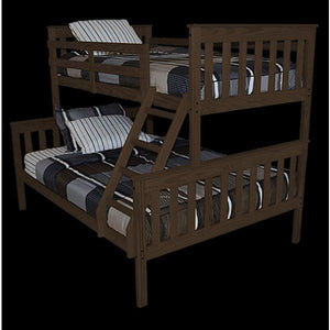 Twin over Full Mission Bunkbed - The Charming Bench Company