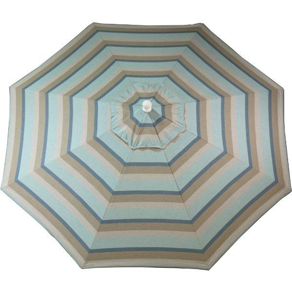 green pattern patio umbrella 9 9 ft Market Umbrella by LuxCraft