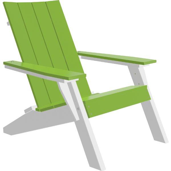 Urban Adirondack Chair Adirondack Chair Lime Green &amp; White