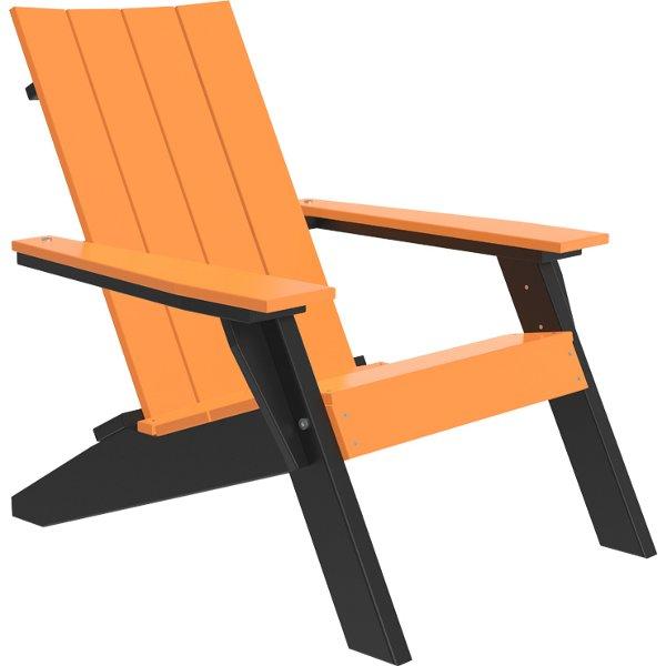 Urban Adirondack Chair Adirondack Chair Tangerine &amp; Black