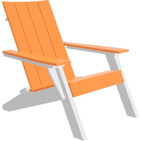 Urban Adirondack Chair Adirondack Chair Tangerine &amp; White