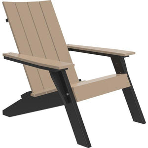 Urban Adirondack Chair Adirondack Chair Weatherwood & Black
