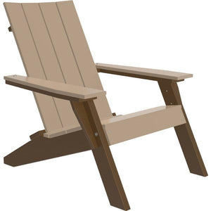 Urban Adirondack Chair Adirondack Chair Weatherwood & Chestnut Brown