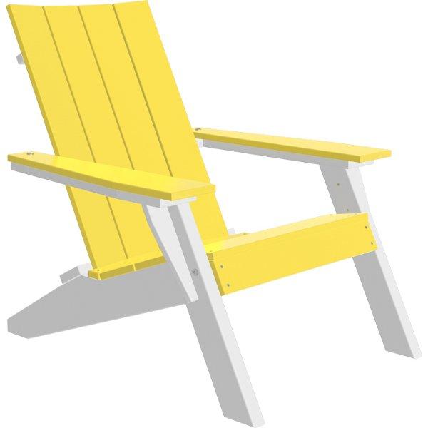 Urban Adirondack Chair Adirondack Chair Yellow &amp; White