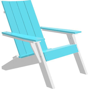 Urban Adirondack Chair Adirondack Chair Aruba Blue & White