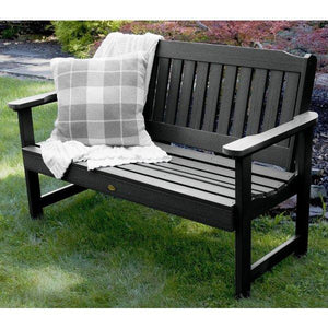USA Lehigh Synthetic Wood Garden Bench Garden Bench