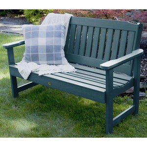USA Lehigh Synthetic Wood Garden Bench Garden Bench