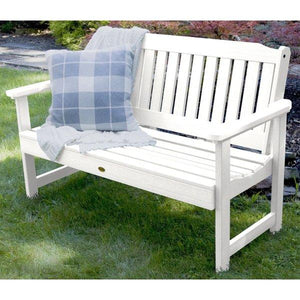 USA Lehigh Synthetic Wood Garden Bench Garden Bench