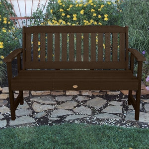USA Lehigh Synthetic Wood Garden Bench Garden Bench