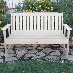 USA Lehigh Synthetic Wood Garden Bench Garden Bench