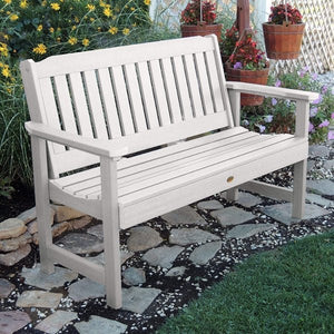 USA Lehigh Synthetic Wood Garden Bench Garden Bench