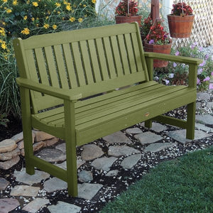USA Lehigh Synthetic Wood Garden Bench Garden Bench