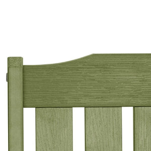 USA Lehigh Synthetic Wood Garden Bench Garden Bench