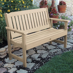 USA Lehigh Synthetic Wood Garden Bench Garden Bench