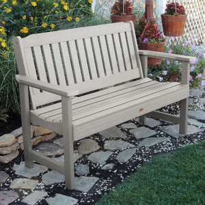 USA Lehigh Synthetic Wood Garden Bench Garden Bench