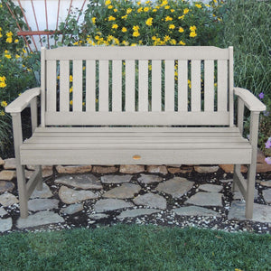 USA Lehigh Synthetic Wood Garden Bench Garden Bench