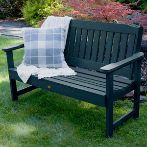 USA Lehigh Synthetic Wood Garden Bench Garden Bench