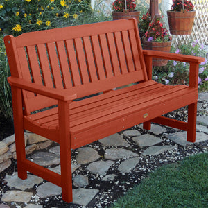USA Lehigh Synthetic Wood Garden Bench Garden Bench