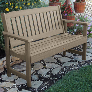 USA Lehigh Synthetic Wood Garden Bench Garden Bench