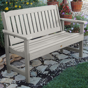 USA Lehigh Synthetic Wood Garden Bench Garden Bench