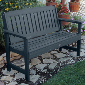 USA Lehigh Synthetic Wood Garden Bench Garden Bench