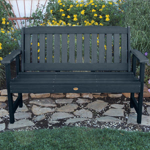 USA Lehigh Synthetic Wood Garden Bench Garden Bench