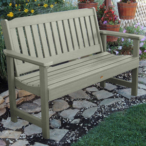 USA Lehigh Synthetic Wood Garden Bench Garden Bench