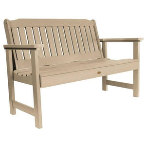 USA Lehigh Synthetic Wood Garden Bench Garden Bench 4ft / Tuscan Taupe