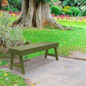 USA Weatherly Backless Picnic Bench Picnic Bench