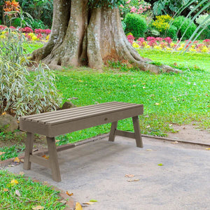 USA Weatherly Backless Picnic Bench Picnic Bench