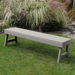 USA Weatherly Backless Picnic Bench Picnic Bench