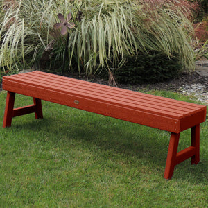 USA Weatherly Backless Picnic Bench Picnic Bench
