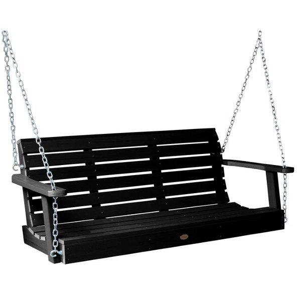 USA Weatherly Porch Swing The Charming Bench Company