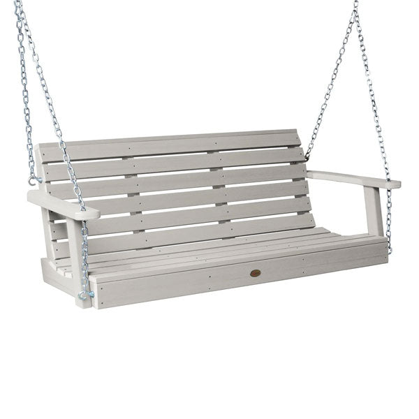 USA Weatherly Porch Swing Porch Swing 5ft Wide Swing / Harbor Gray