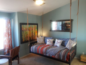 VersaLoft Mission Hanging Daybed with Rope Outdoor Daybed