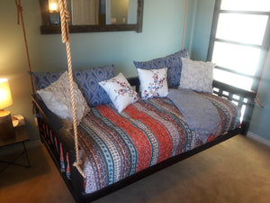 VersaLoft Mission Hanging Daybed with Rope Outdoor Daybed