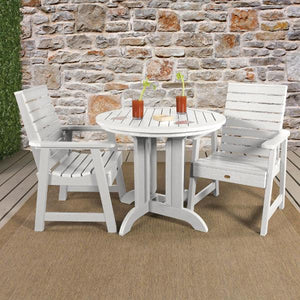 Weatherly 3pc Round Dining Height Table Set Dining Table