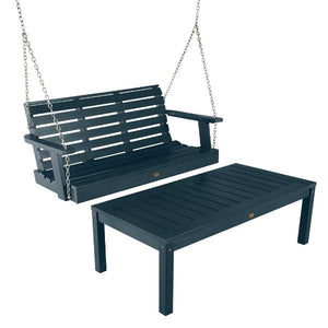 Weatherly 4ft Swing and Coffee Table Swing & Coffee Table