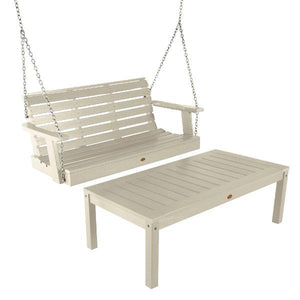 Weatherly 4ft Swing and Coffee Table Swing & Coffee Table