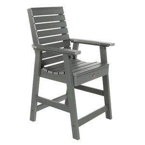 Weatherly 5pc Square Counter Height Outdoor Dining Set Dining Set