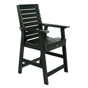 Weatherly 5pc Square Counter Height Outdoor Dining Set Dining Set