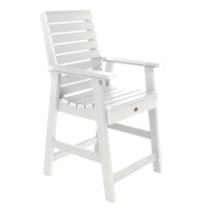 Weatherly 5pc Square Counter Height Outdoor Dining Set Dining Set