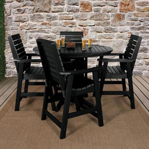 Weatherly Outdoor 5pc Round Counter Dining Set Dining Set