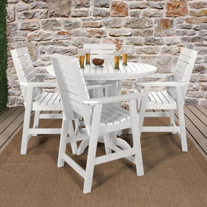 Weatherly Outdoor 5pc Round Counter Dining Set Dining Set