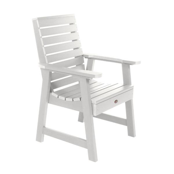 Weatherly Outdoor Dining Armchair Dining Chair White