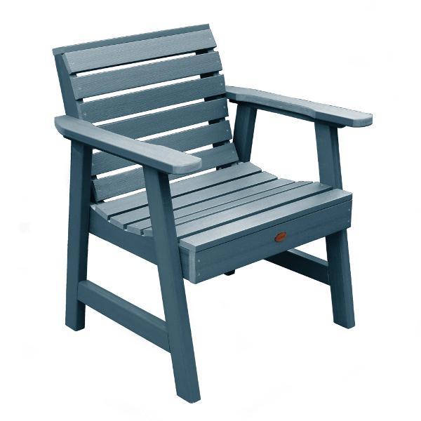 Weatherly Outdoor Garden Chair Chair Nantucket Blue