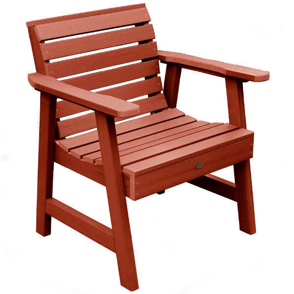 Weatherly Outdoor Garden Chair Outdoor Chair Rustic Red