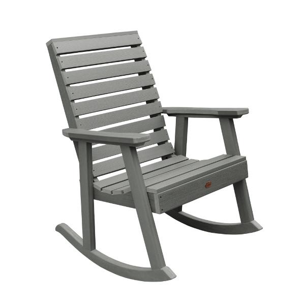 Weatherly Outdoor Rocking Chair Rocking Chair Coastal Teak
