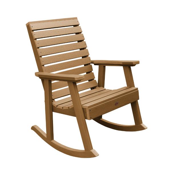 Weatherly Outdoor Rocking Chair Rocking Chair Toffee